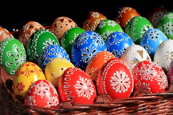 Fondo huevos de Pascua —  Fotos de Stock