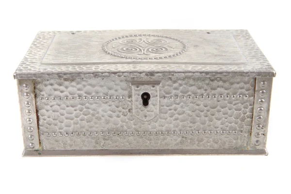 Starý kovový box — Stock fotografie