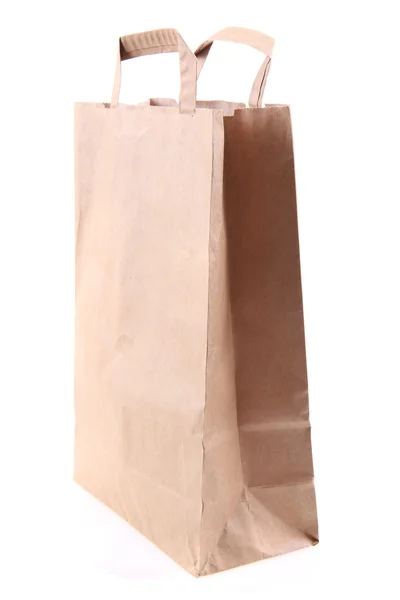 Boş kağıt çanta — Stok fotoğraf