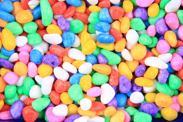 Boulders with plastic colors as background — Stock Photo, Image