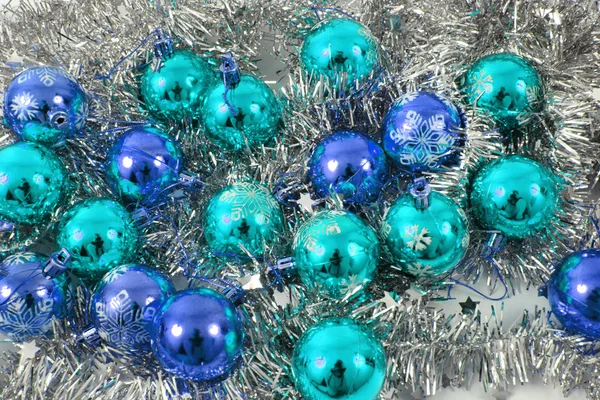Sfondo palle di Natale — Foto Stock