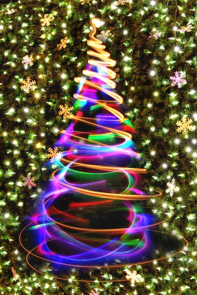 Abstract albero di Natale — Foto Stock