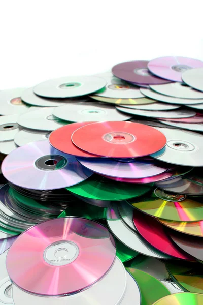 CD i dvd — Zdjęcie stockowe