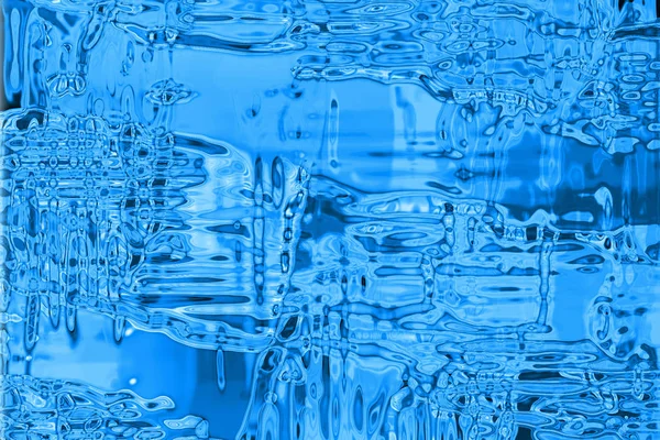 Abstract blue ice texture — Stock Photo, Image