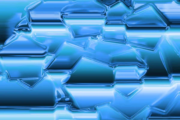 Textura de gelo azul abstrato — Fotografia de Stock