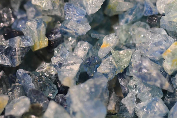 Mineral azul aguamarina — Foto de Stock