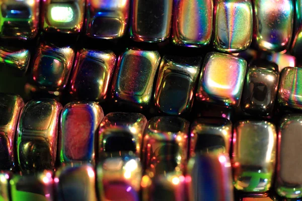 Színes rainbow hematit ásványi — Stock Fotó