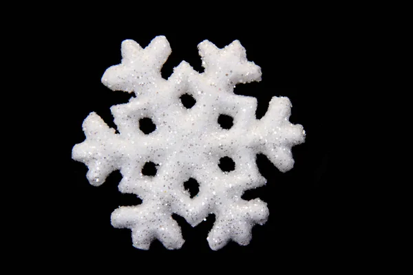 Flocon de neige de Noël blanc — Photo