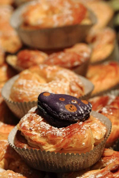 Creme puff deserto — Fotografia de Stock