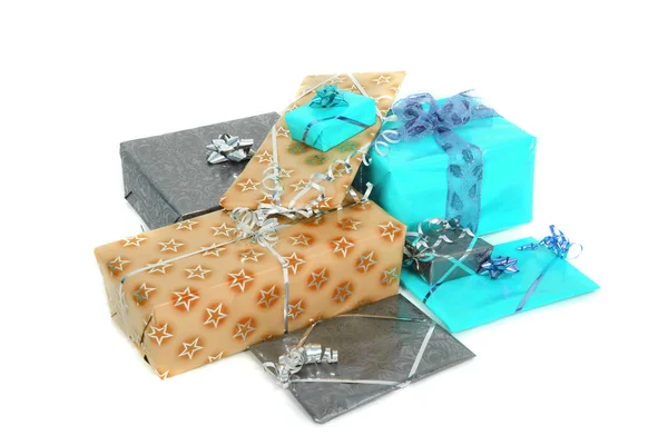 Christmas or birthday presents — Stock Photo, Image