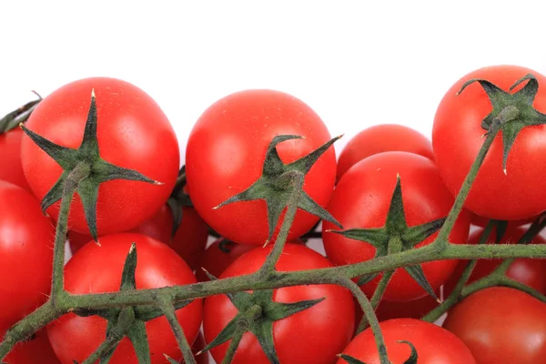 Cherry tomatoes isolated — Stock Photo, Image