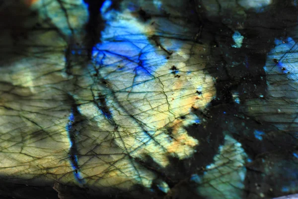 Labradorit mineral arka plan — Stok fotoğraf