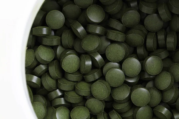 Guias de Chlorella vulgaris — Fotografia de Stock