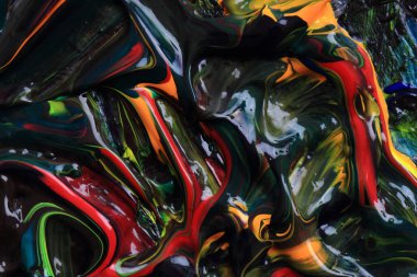 renk boya paleti doku