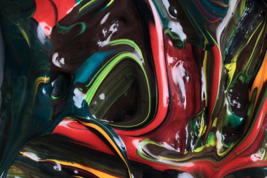 renk boya paleti doku