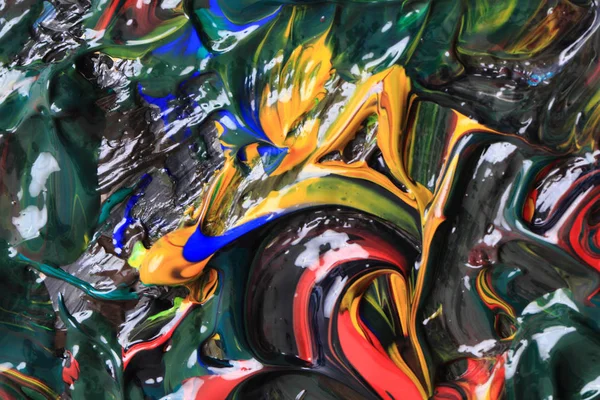 renk boya paleti doku