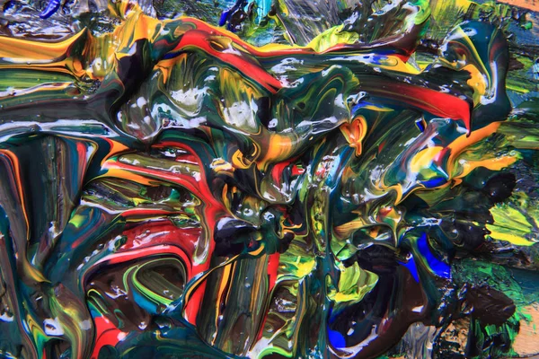 renk boya paleti doku