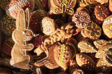 Paskalya gingerbread arka plan