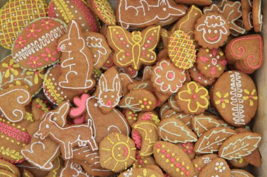 Paskalya gingerbread arka plan