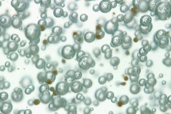 Water oxygen bubbles texture — Stock Photo, Image