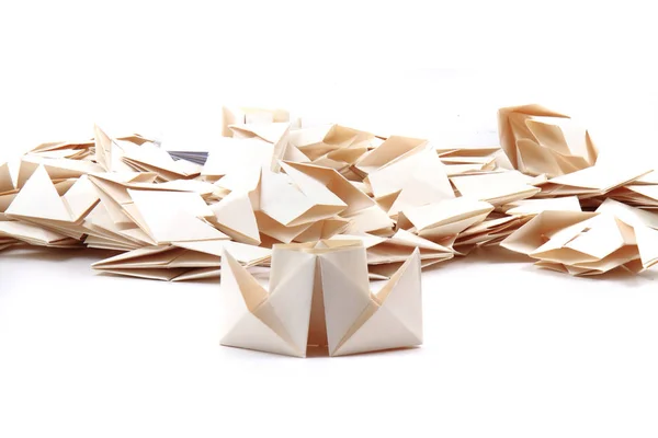 Origami papers background — Stock Photo, Image
