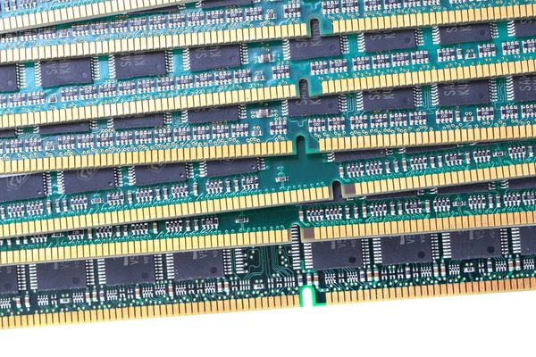 Τσιπ μνήμης του υπολογιστή — Φωτογραφία Αρχείου