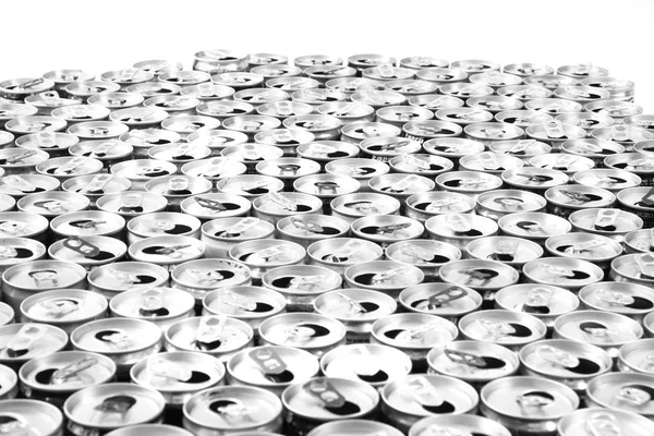 Latas de aluminio vacías —  Fotos de Stock