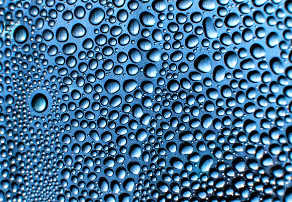 Textura gota de água — Fotografia de Stock