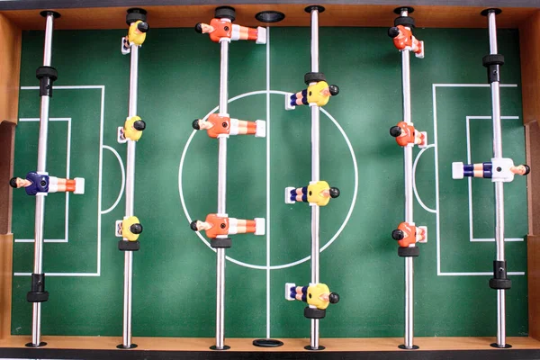 テーブル サッカーの背景 — ストック写真