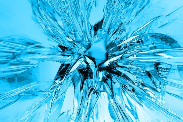 Textura de hielo azul —  Fotos de Stock