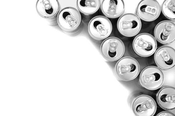 Epmty alluminum cans — Stock Photo, Image
