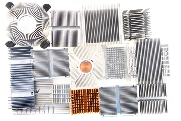 Passive cpu coolers — Stock Photo, Image