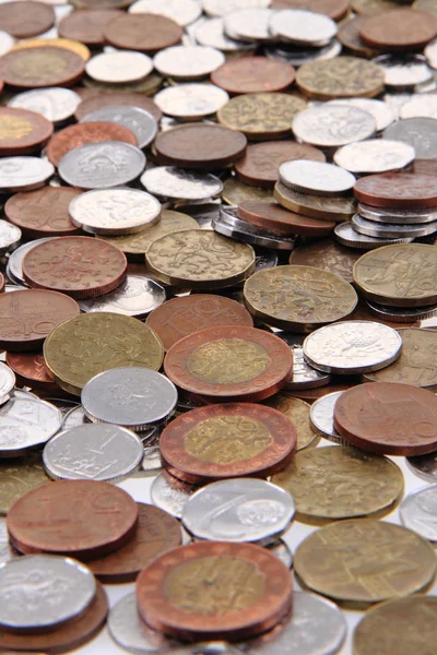 チェコ コイン背景 — ストック写真
