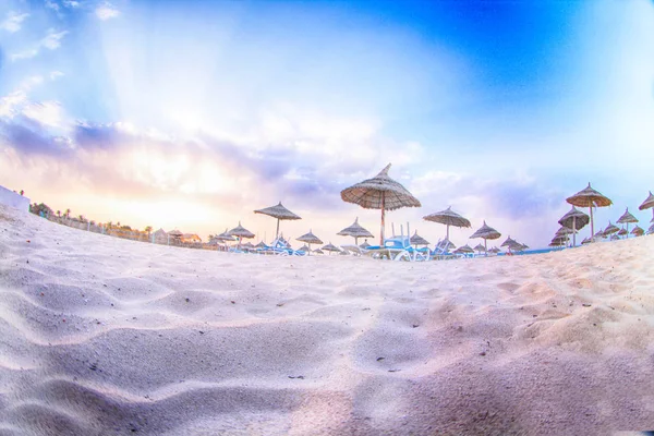 Plage tunisienne ensoleillée — Photo