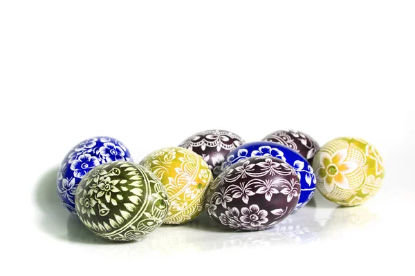 Color Huevos de Pascua — Foto de Stock