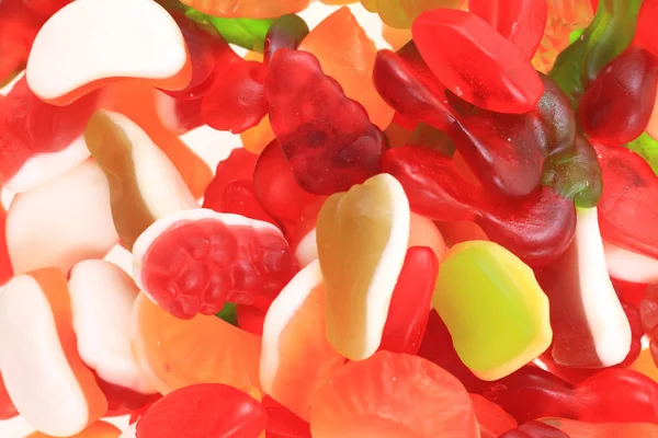 Jelly gumdrop söt bakgrund — Stockfoto