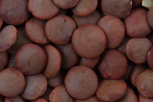 干的扁豆食品质地 — 图库照片