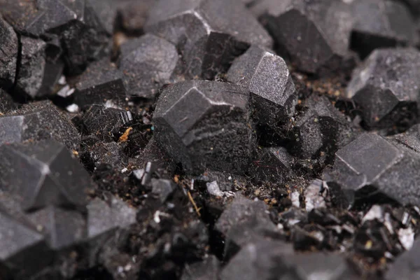 方鉛鉱結晶背景 — ストック写真