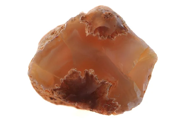 Agate naturel isolé — Photo