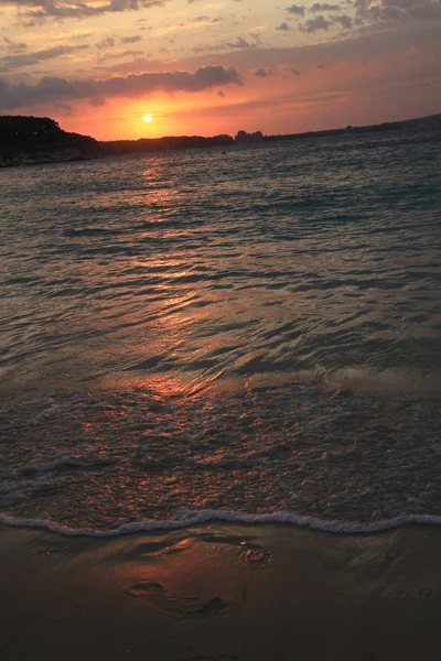 Bulgariska havet solnedgång — Stockfoto