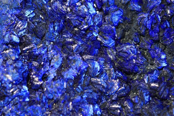 Textura mineral azurita — Fotografia de Stock