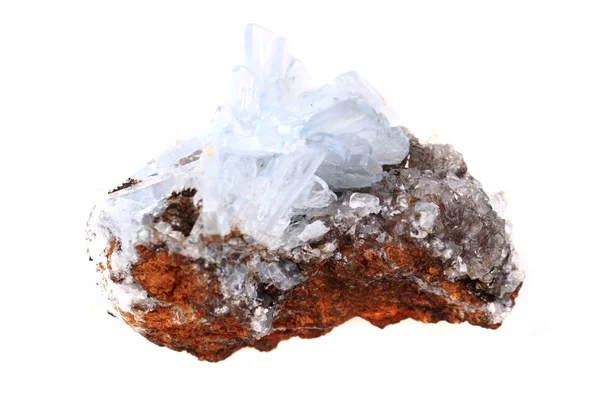 Blå baryt mineral — Stockfoto