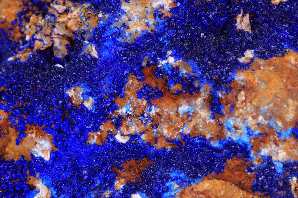 Azurit-Mineraltextur — Stockfoto