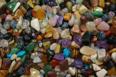 renk taşlar mineral koleksiyon 