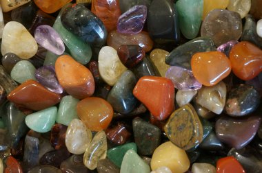 renk taşlar mineral koleksiyon 