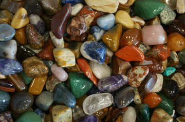 renk taşlar mineral koleksiyon 