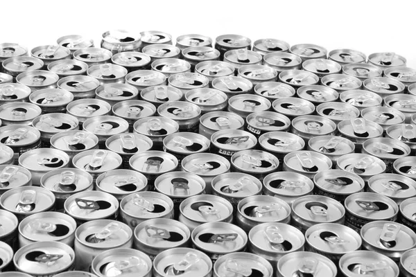Empty aluminum cans — Stock Photo, Image