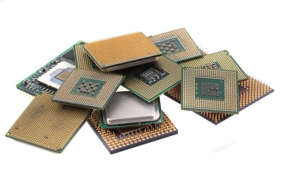 Számítógépes chipek textúra — Stock Fotó
