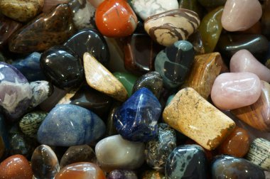 renk taşlar mineral koleksiyon 