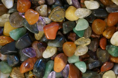 renk taşlar mineral koleksiyon 